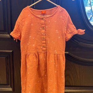 Pink Jo Fresh dress 100% cotton - looks like linen